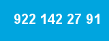 922 142 27 91